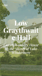 Mobile Screenshot of lowgraythwaitehall.co.uk